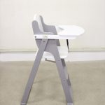 木製ハイチェア cocona グレーホワイト