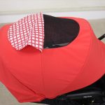 カルーンエアーAB チェックレッド