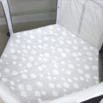 洗えてたためるポータブルベビーサークル クラウド