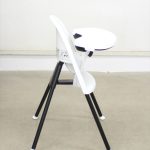 ハイチェア ハーネスなし ホワイト