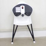 ハイチェア ハーネスなし ホワイト