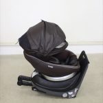 クルムーヴ スマート ISOFIX エッグショック JG-650 ブラウン
