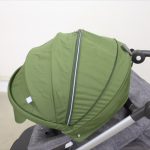 ストッケ スクート2 ブラックメラーンジ 幌グリーン