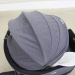 クルムーヴスマート ISOFIX エッグショック JJ-650 グレーGL