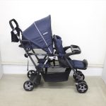 ベビーカー 二人でゴー ネイビー