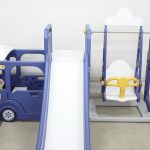 4in1 バス滑り台&ブランコ&バスケットゴール