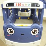 4in1 バス滑り台&ブランコ&バスケットゴール