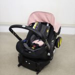 doona インファントカーシート&ストローラー サクラピンク+ ISOFIXベース