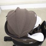 クルムーヴスマート ISOFIX エッグショック JJ-650 ブラウン