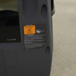 クルムーヴスマート ISOFIX エッグショック JJ-650 ブラウン