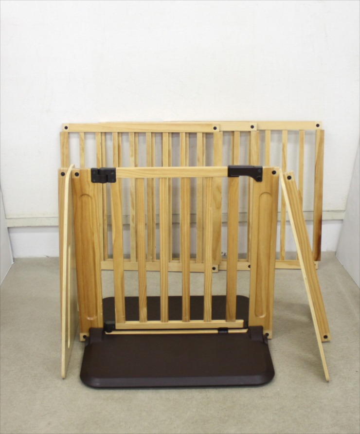 送料無料 木製パーテーション FLEX300-W ナチュラル 日本育児 ベビー