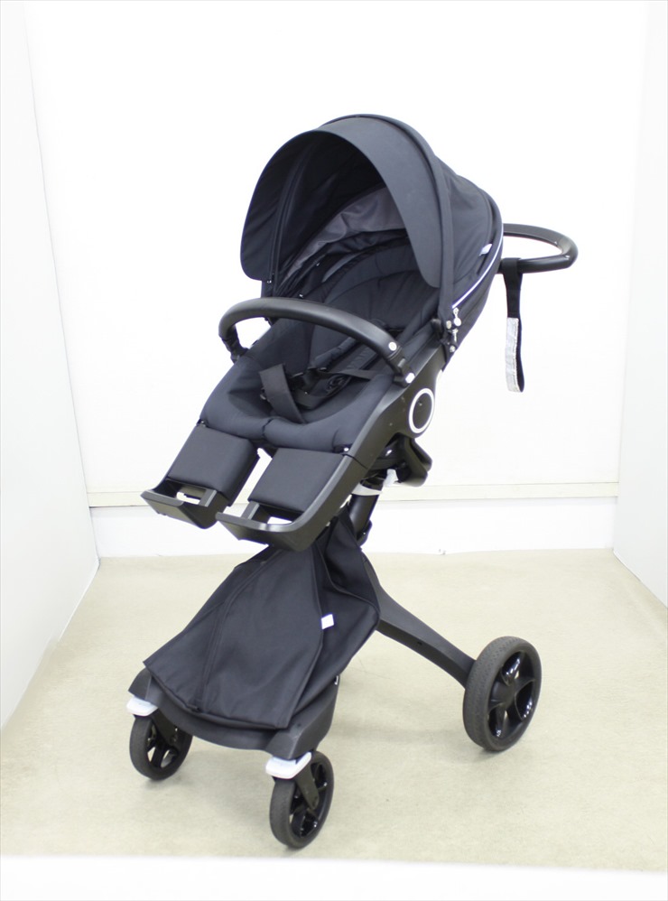 送料無料 ストッケ エクスプローリー V6 STOKKE XPLORY V6 ブラック 両