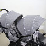 タンデムストローラー クッション付 グレー 41811 欠品あり