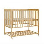 カトージ ハイシートベビーベッド スライドオープン ナチュラル