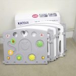 カトージ ベビーサークル 2ドア コロコロランド