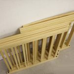 Safe Playpen ベビーサークル 木製 8枚セット ナチュラル