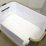 HZDMJ ベビーベッド グレー