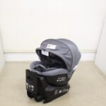 【極美品】エールべべ　クルット5 Oui グレーISOFIX 新生児〜 KURUTTO5 新生児から使える日本製回転式チャイルドシート | 日本