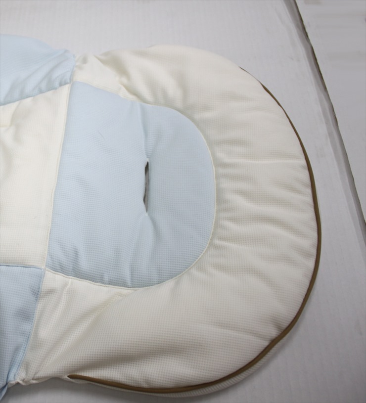 着せ替えリバーシブルクッション マカロンブルー