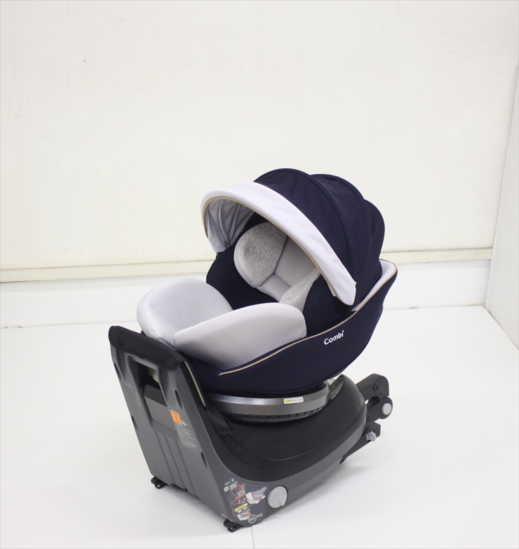 クルムーヴ スマート ISOFIX エッグショック JL-590 ネイビー