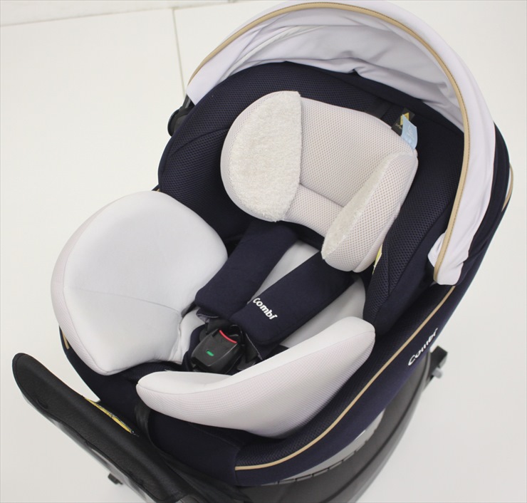 クルムーヴ スマート ISOFIX エッグショック JL-590 ネイビー