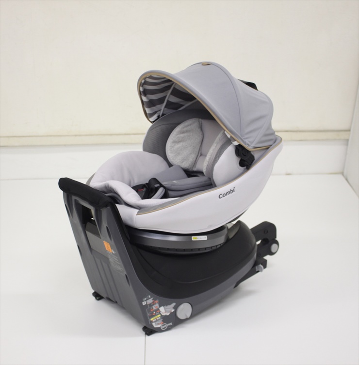 クルムーヴ スマート ISOFIX エッグショック JL-540 グレー