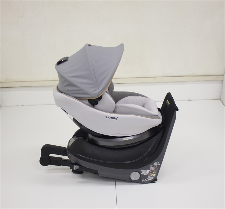 クルムーヴ スマート ISOFIX エッグショック JL-540 グレー