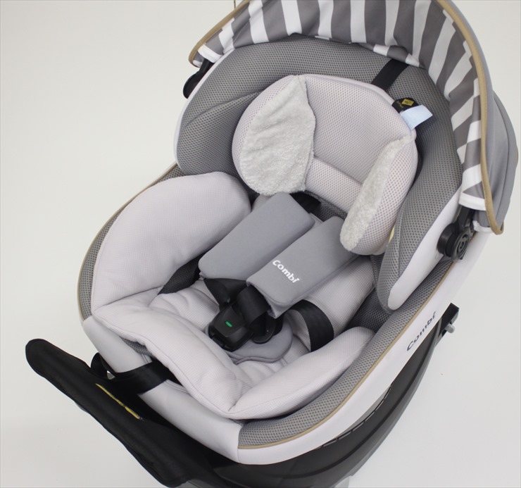 クルムーヴ スマート ISOFIX エッグショック JL-540 グレー