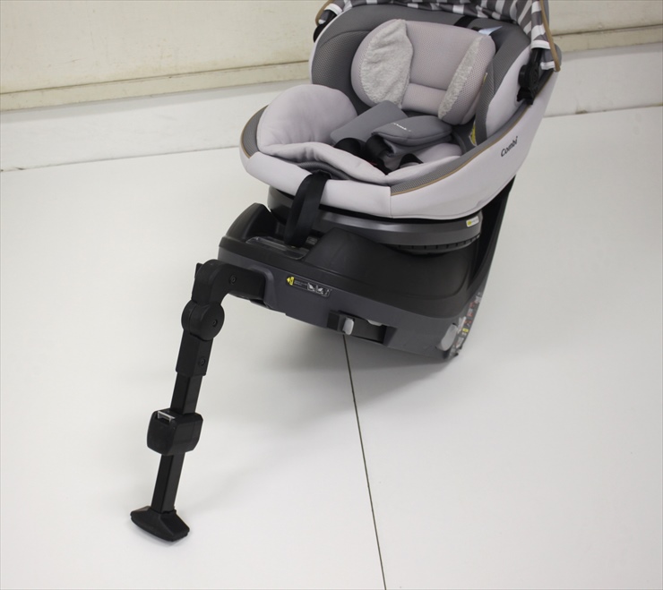 クルムーヴ スマート ISOFIX エッグショック JL-540 グレー