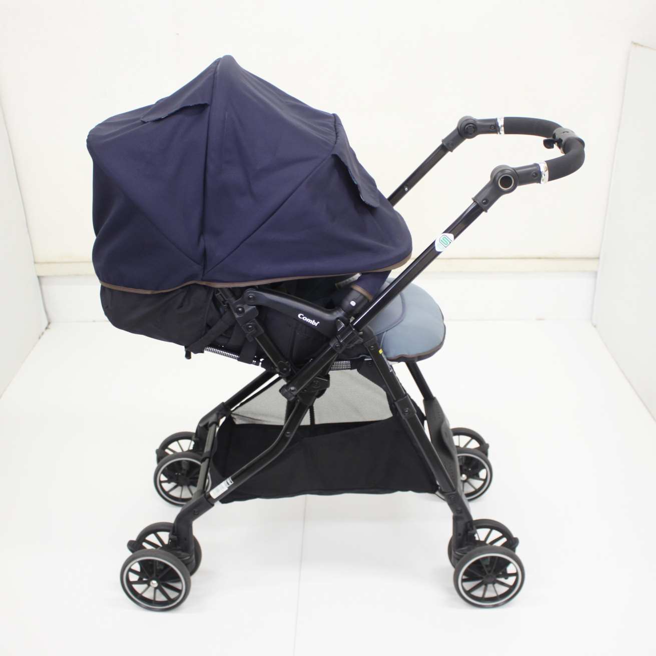 スゴカルα ヘリンボンネイビー