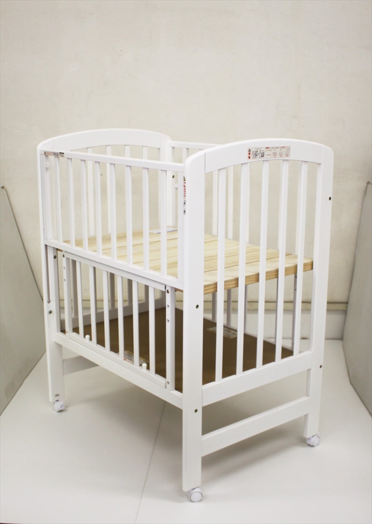 C84 カトージ ハイポジションミニベッド アーチ ホワイト