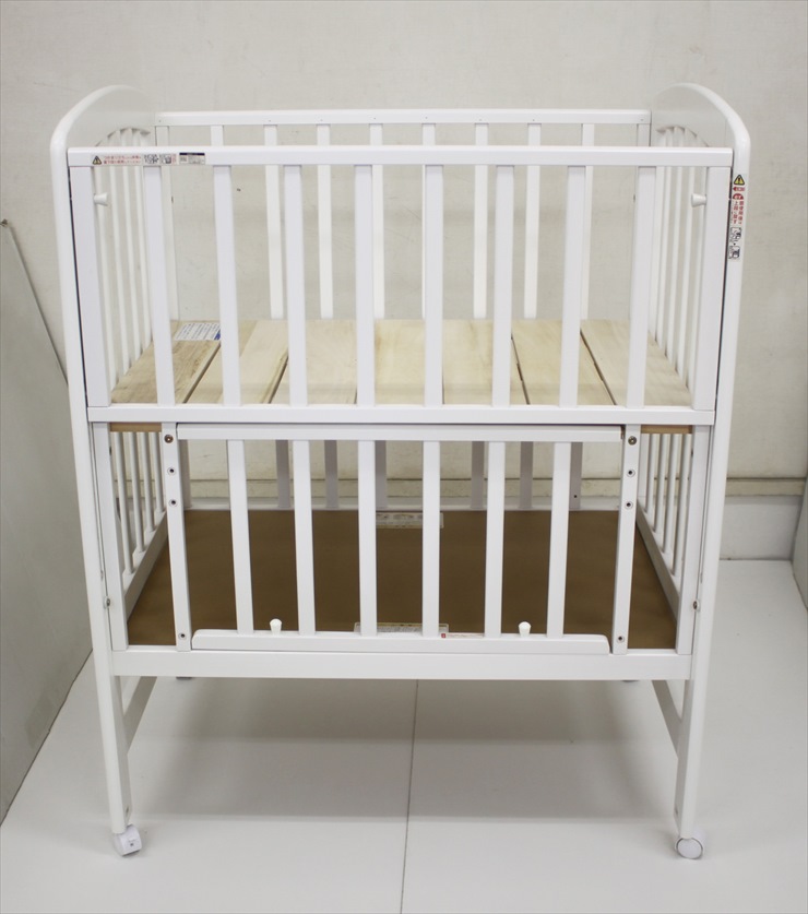 C84 カトージ ハイポジションミニベッド アーチ ホワイト