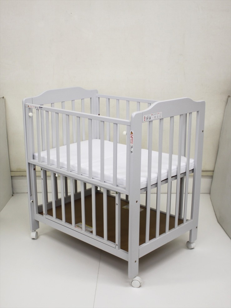 C85 ミニタチベッド ミルキーグレー