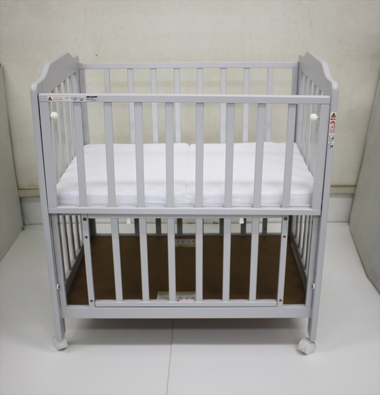 C85 ミニタチベッド ミルキーグレー