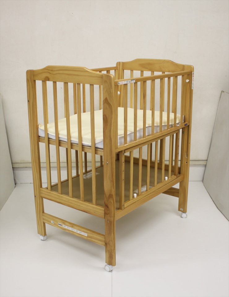 カトージ　ハイシートミニベッド　ナチュラル