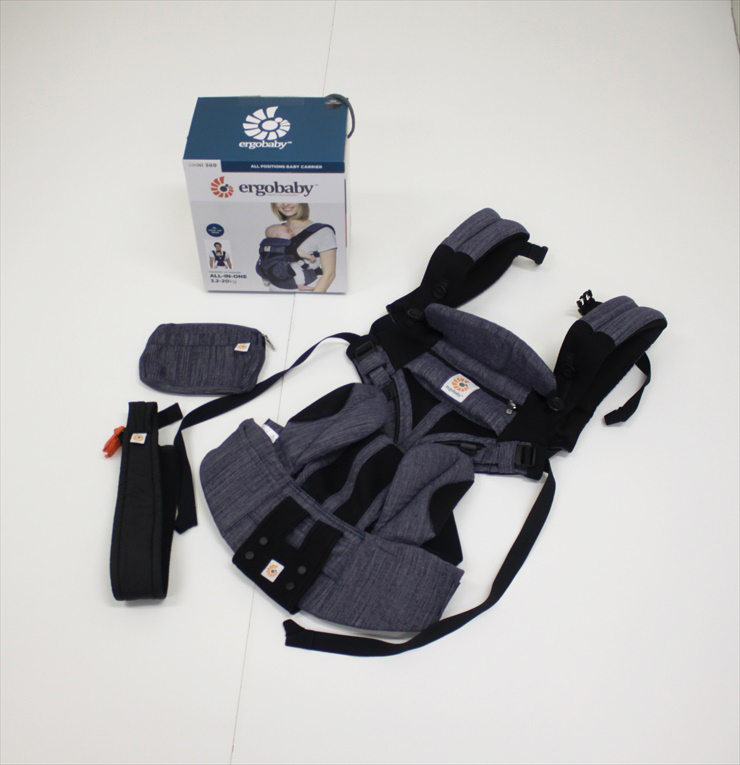 エルゴ OMNI 360 クールエア インディゴウィーブ