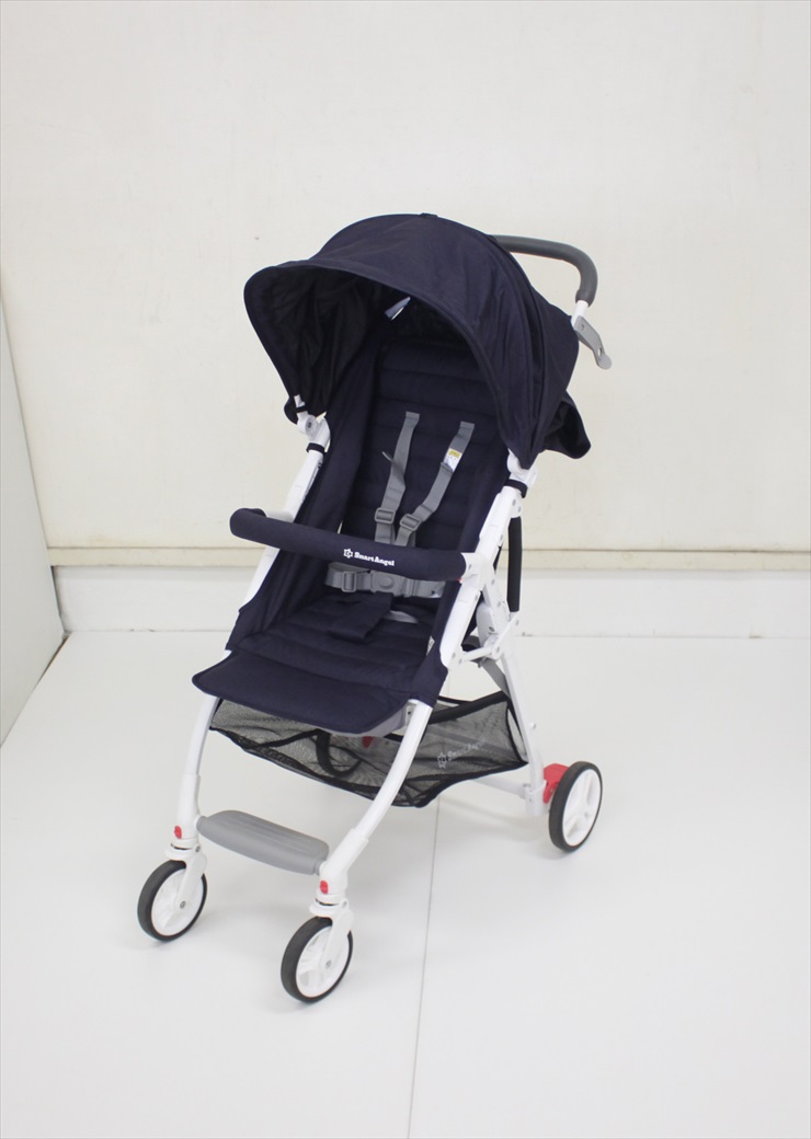 スマートエンジェル シティコンパクト 背面式べビ−カー ネイビー