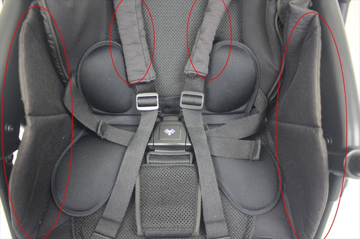 ラクーナ クッション フリー AB ブラック