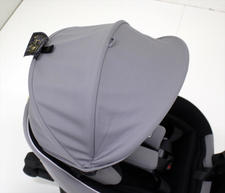 クルムーヴ スマート Light ISOFIX エッグショック JM グレー