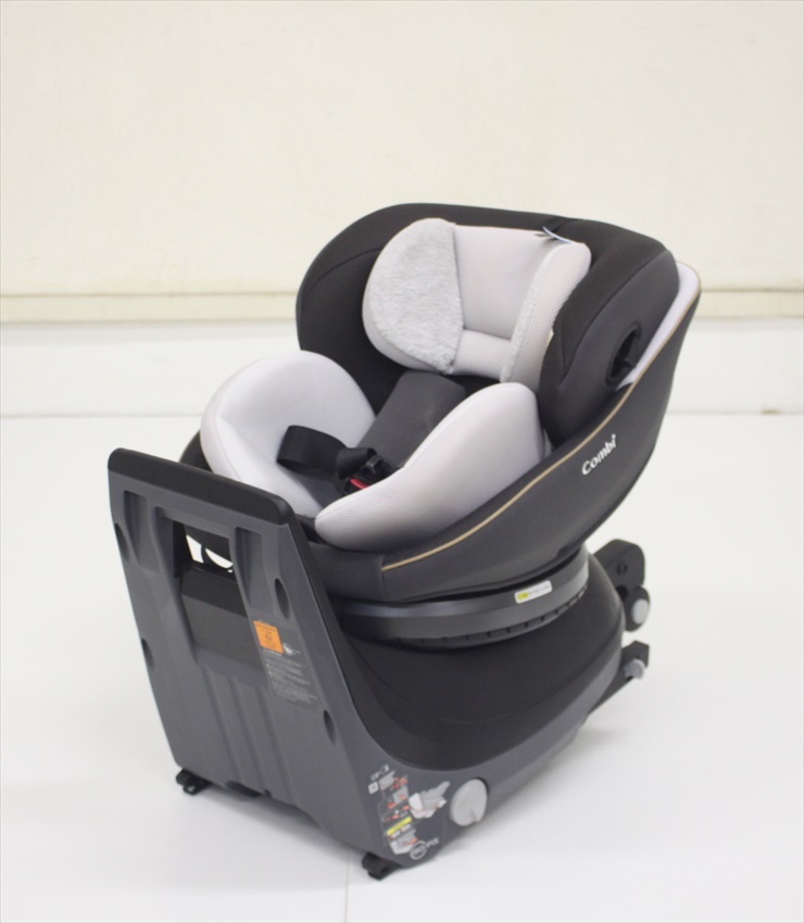 クルムーヴ スマート ISOFIX エッグショック JL-590 ダークグレー