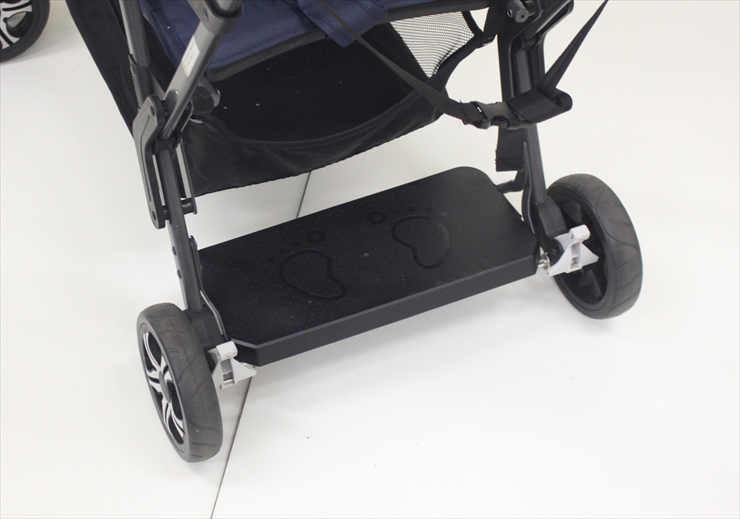 ベビーカー 二人でゴー ネイビー 別売リアシート付