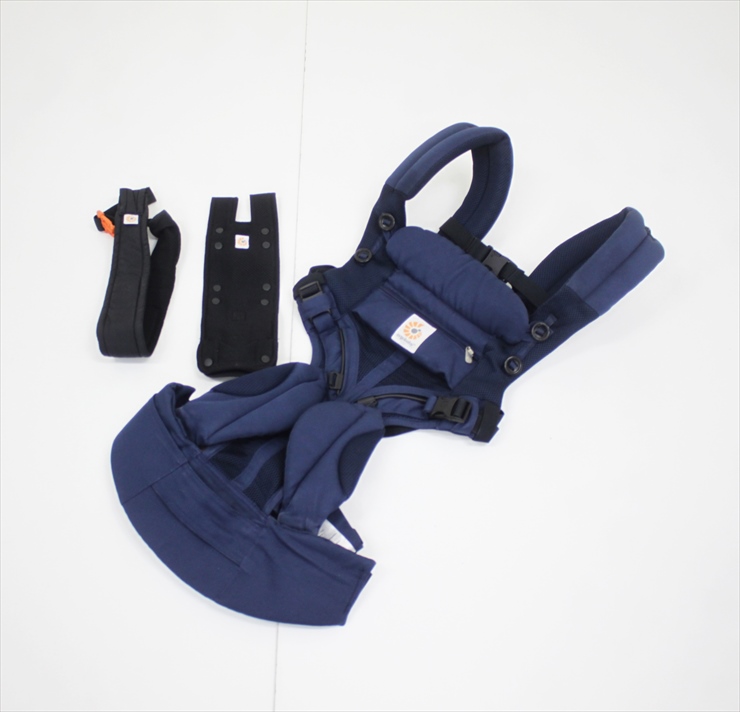 エルゴ OMNI 360 クールエア ミッドナイトブルー ポーチ欠品