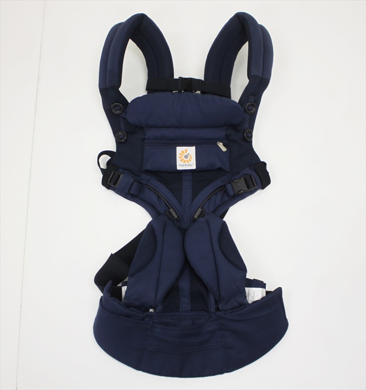 エルゴ OMNI 360 クールエア ミッドナイトブルー ポーチ欠品