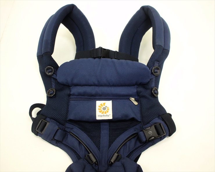 エルゴ OMNI 360 クールエア ミッドナイトブルー ポーチ欠品