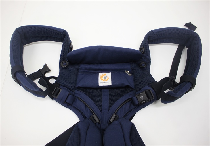 エルゴ OMNI 360 クールエア ミッドナイトブルー ポーチ欠品