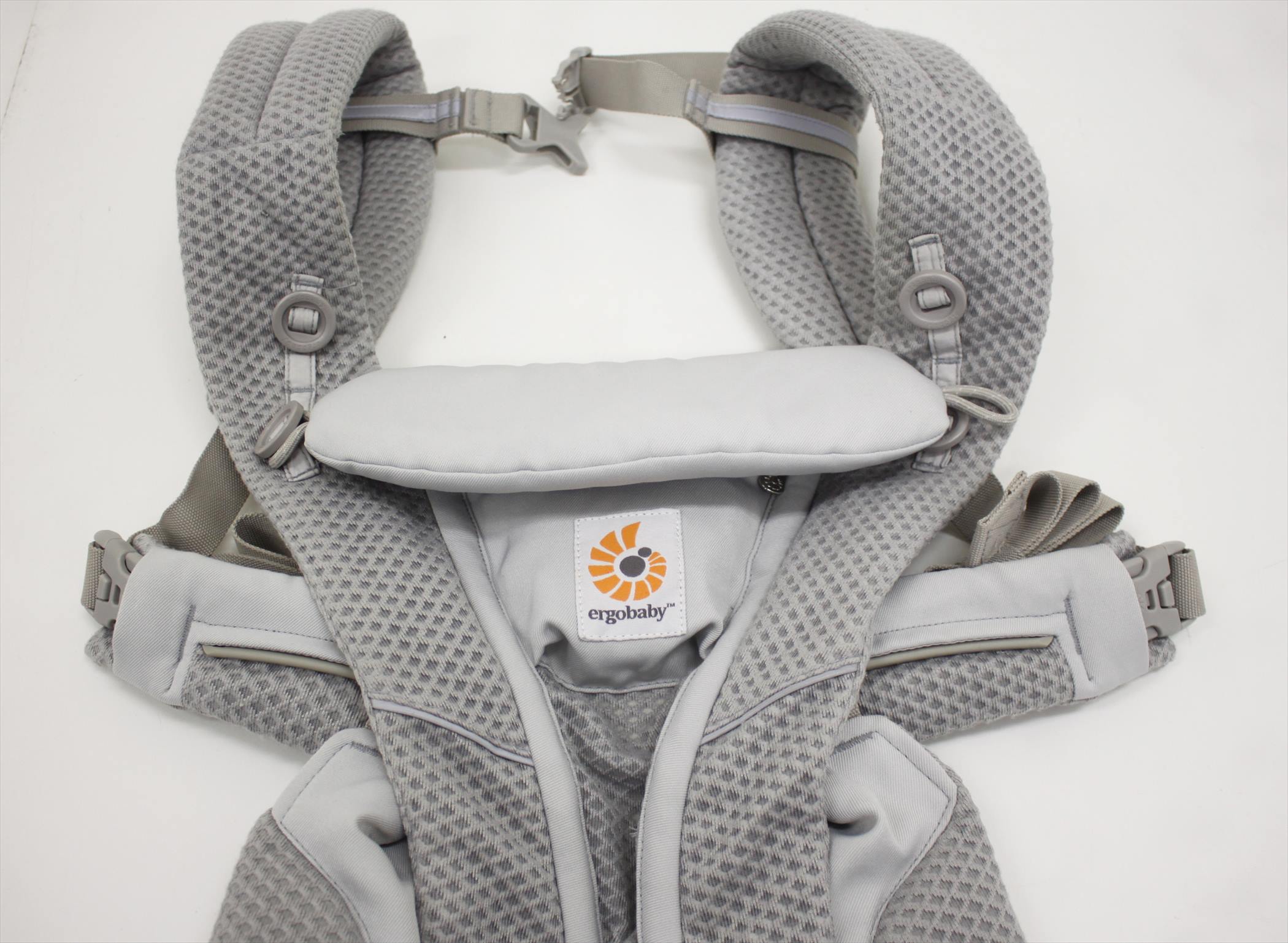 美品 エルゴ OMNI breeze オムニブリーズ パールグレイ