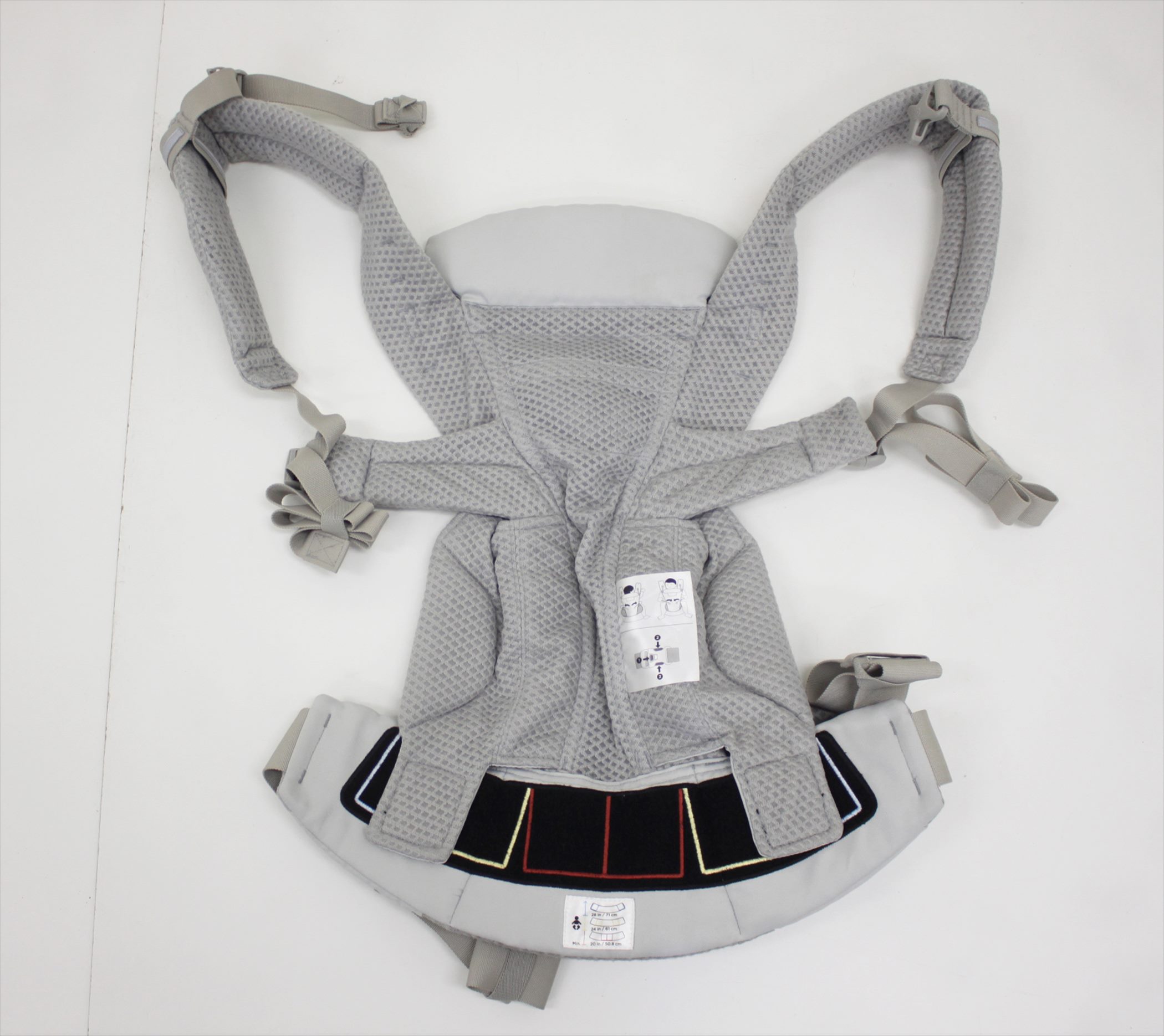 美品 エルゴ OMNI breeze オムニブリーズ パールグレイ